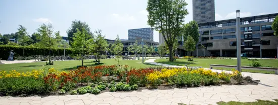 Park Noord, campus Erasmus Universiteit Rotterdam