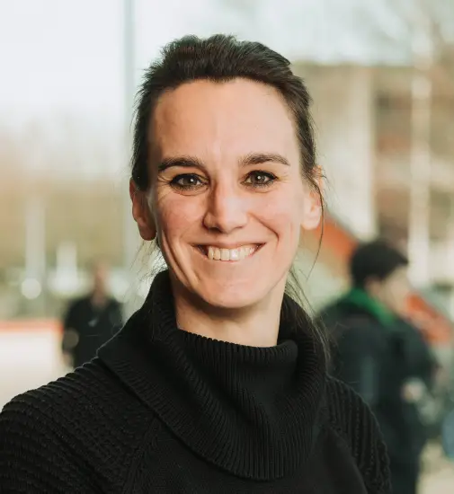 Portrait picture of Christien Bakker wearing a black jumper.