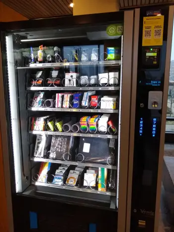 Non-food vending machine | Erasmus University Rotterdam