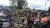 Demolishing work in informal settlements in Mathare