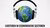 Earth with headphones on.