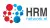 HRM network logo with blue and red colors.