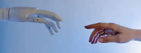 Artificial Intelligence hands